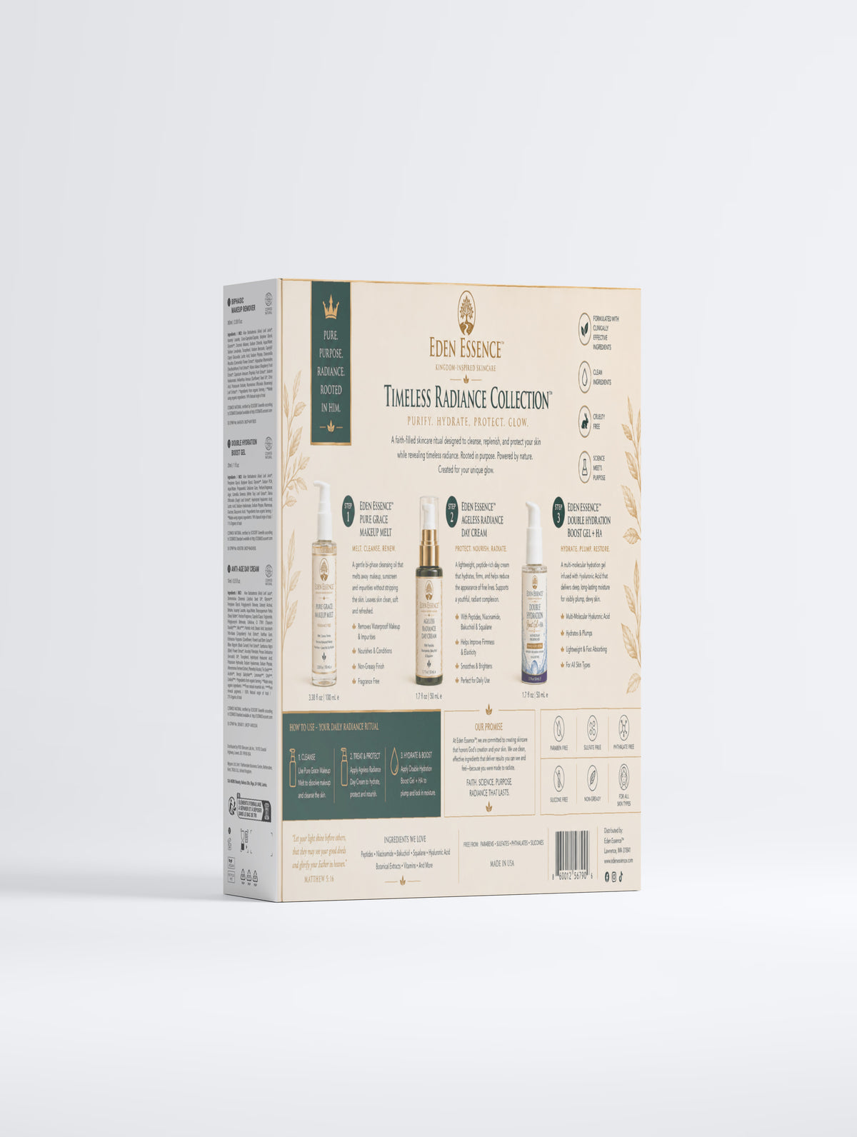EDEN ESSENCE™ Timeless Radiance Collection Box